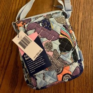 New Vera Bradley RFID Mini Hipster Crossbody Bag
